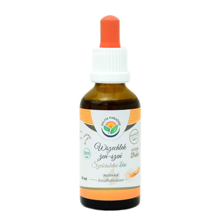 Panax ginseng 6yr AF tincture BIO 50 ml
