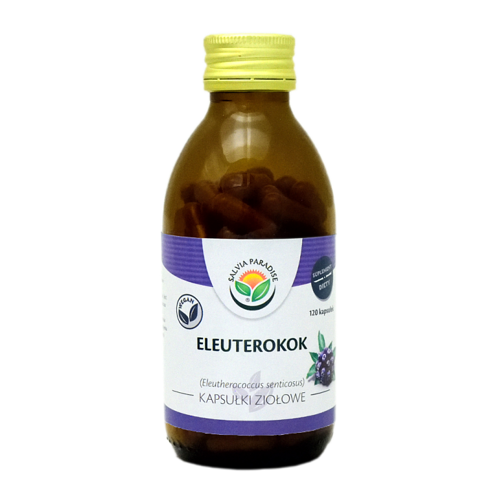 Eleutherococcus – Siberian ginseng capsules 120 pcs